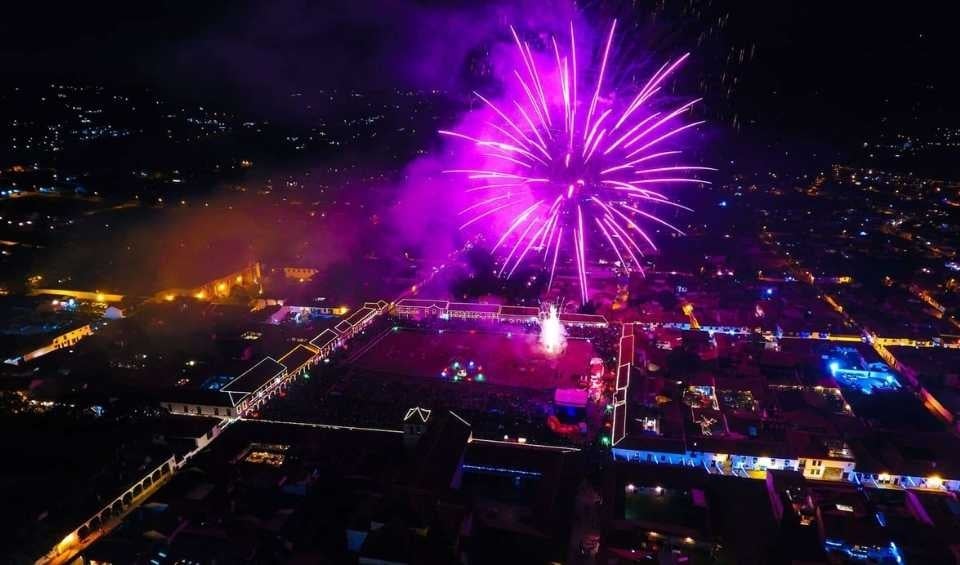 Festival de luces Villa de leyva